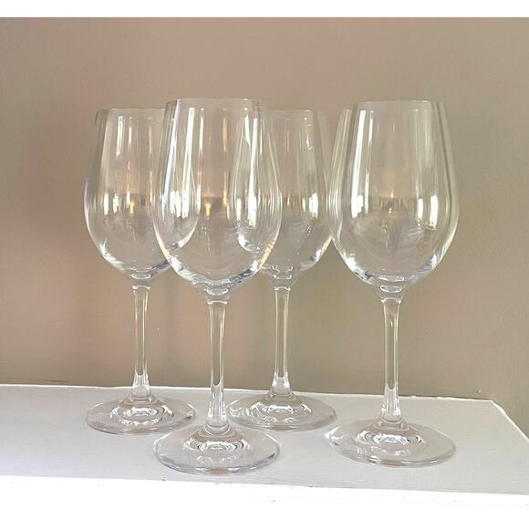 Williams Sonoma Open Kitchen Crystal White Wine Glasses, Set of 4 - Picture 1 of 4